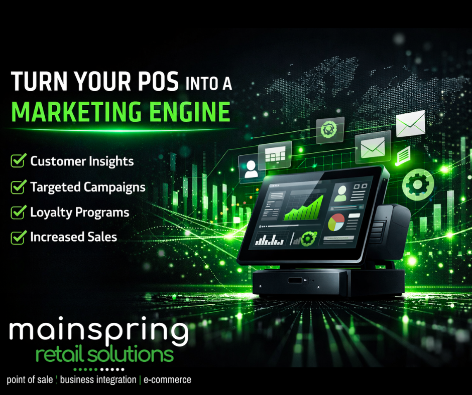 marketing engine Turn your POS into a marketing engine.