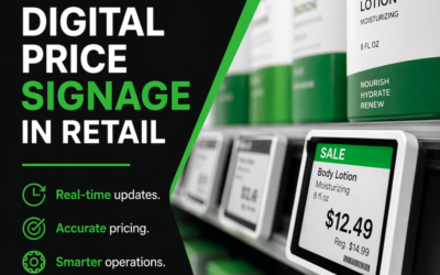 Digital Price Signage in Retail: Why It’s Gaining Momentum