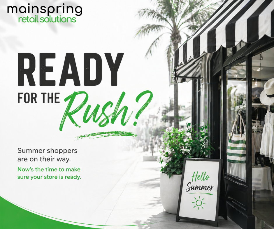 retail store summer prep
