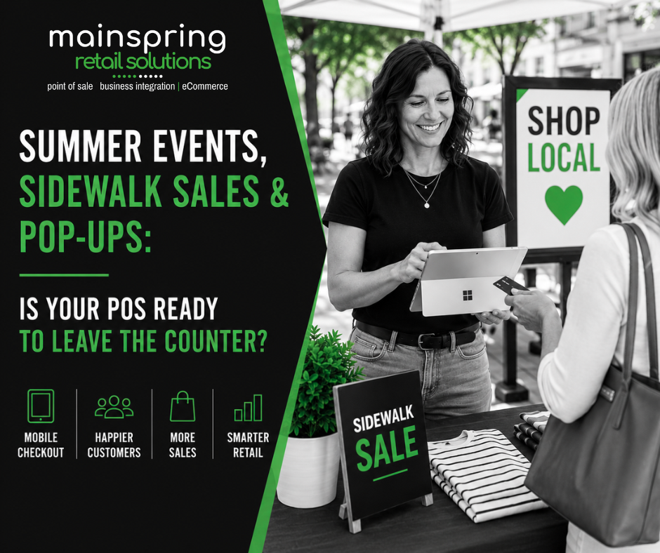 Mobile POS for retail